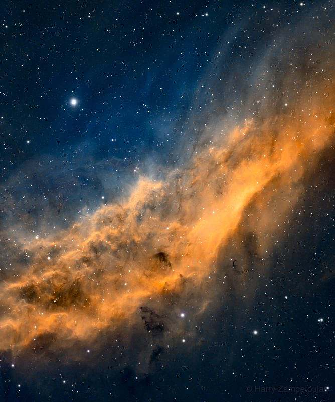 NGC 1499 • California Nebula in SHO - Astrophotography - Rhodes, Greece ...