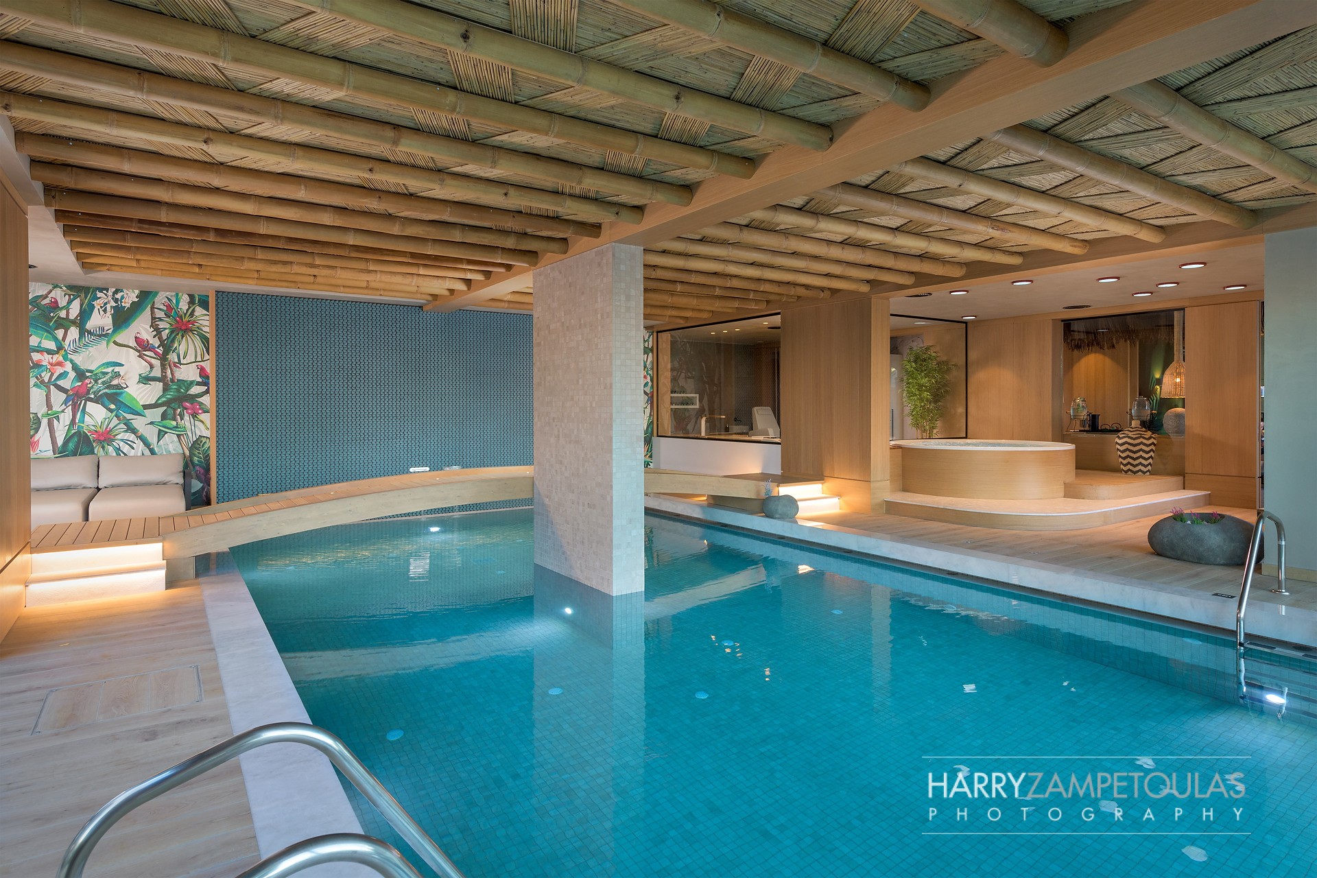 SPA-Pool-Night-1 Porto Angeli Resort Hotel - Hotel Photography Harry Zampetoulas 