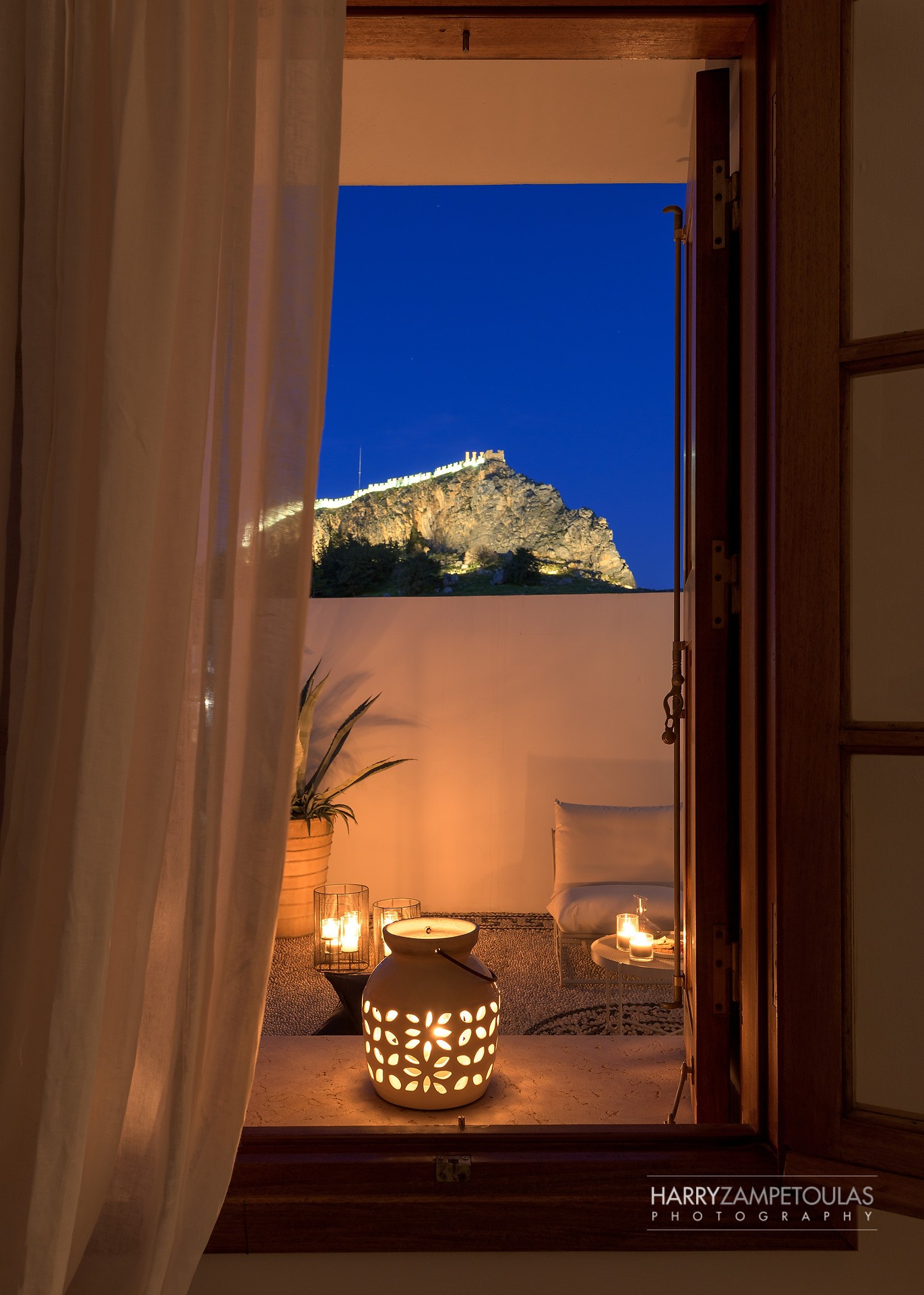 Details-Night-1 Panthea Valasia Boutique Villa -Lindos - Harry Zampetoulas Villa Photography 